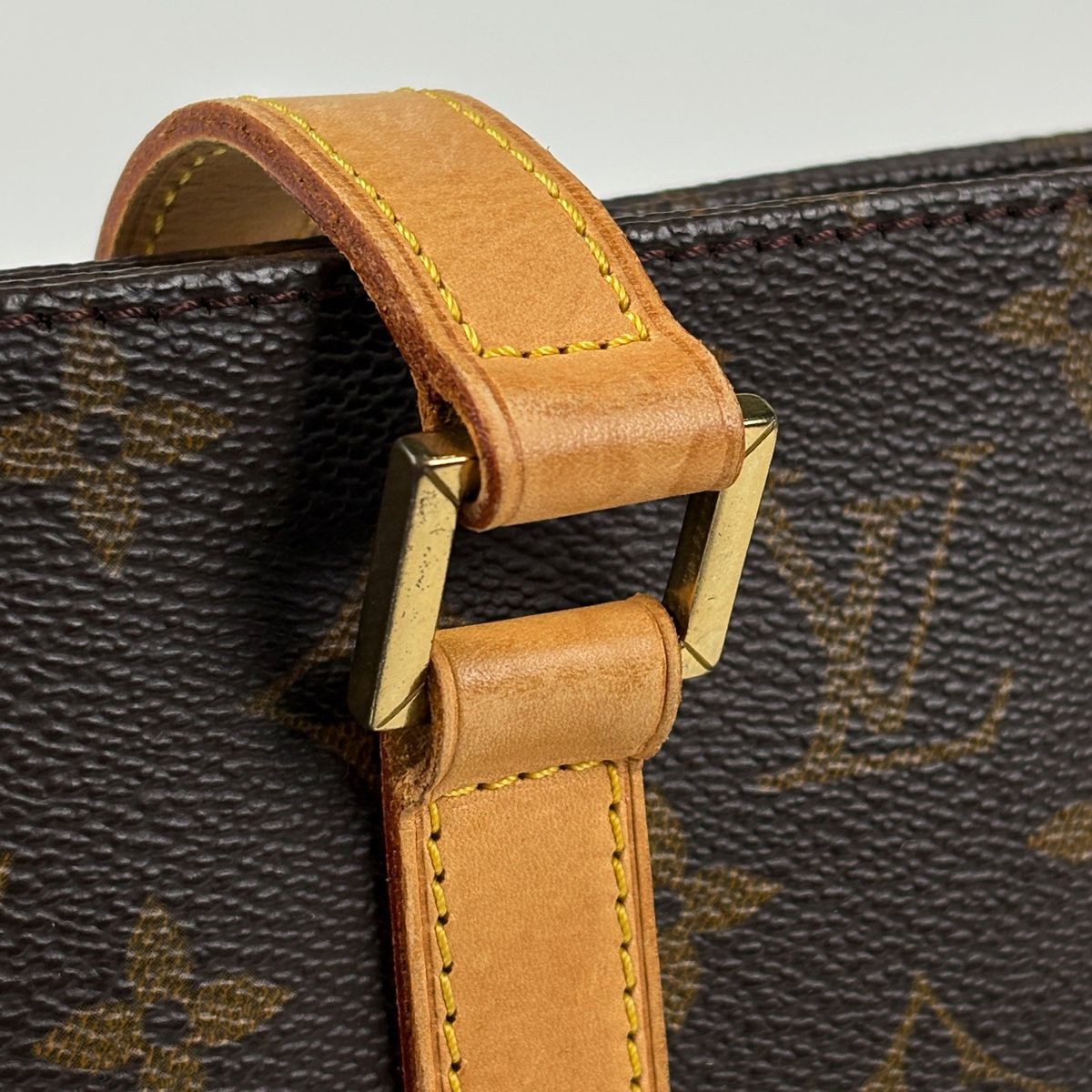 Louis Vuitton Shoulder Bag Tote Monogram Brown — view 5