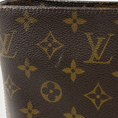 Louis Vuitton Shoulder Bag Tote Monogram Brown — view 4
