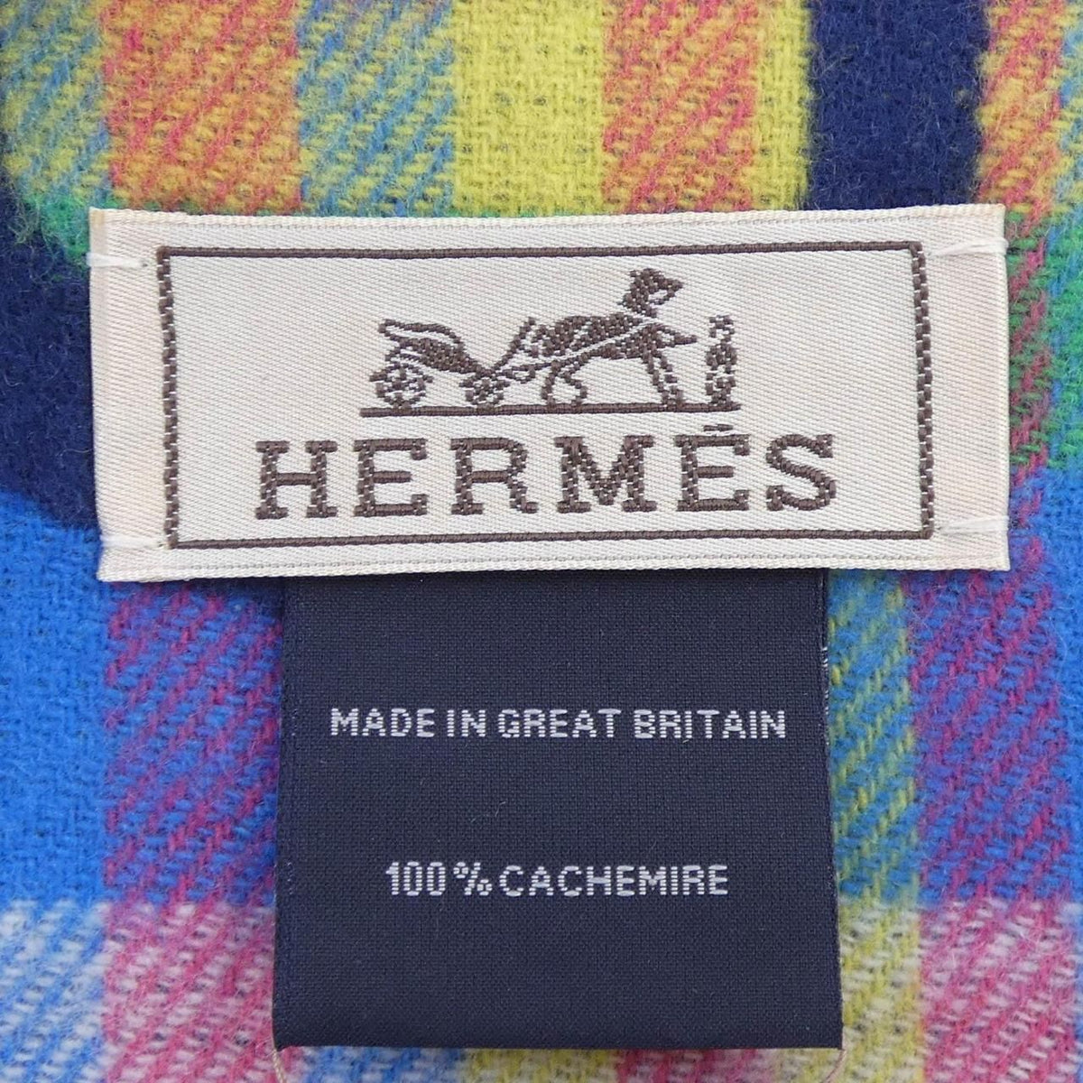 Hermes Tartan Maillon Scarf — view 3