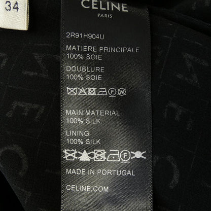 Celine Lavelier Mini Dress Triomphe — view 3