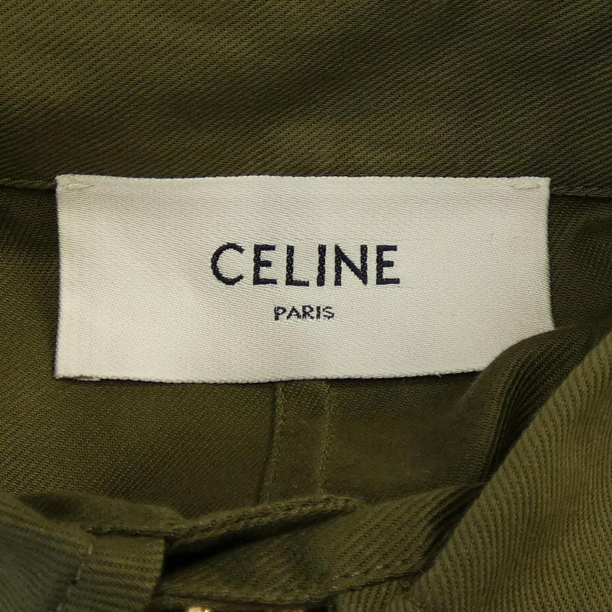 Celine Military Pocket Triomphe Dress — view 4