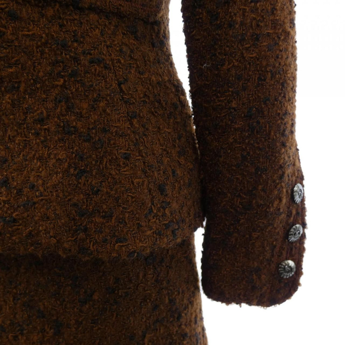 Chanel 97A Vintage Suit Brown — view 6