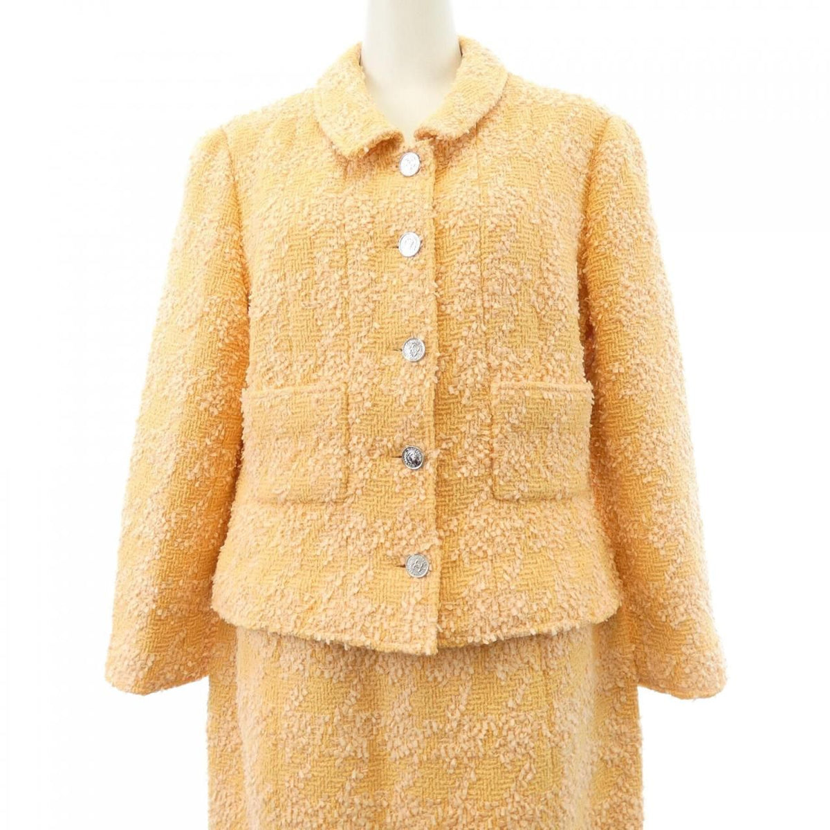 Chanel 96P Vintage Suit Orange