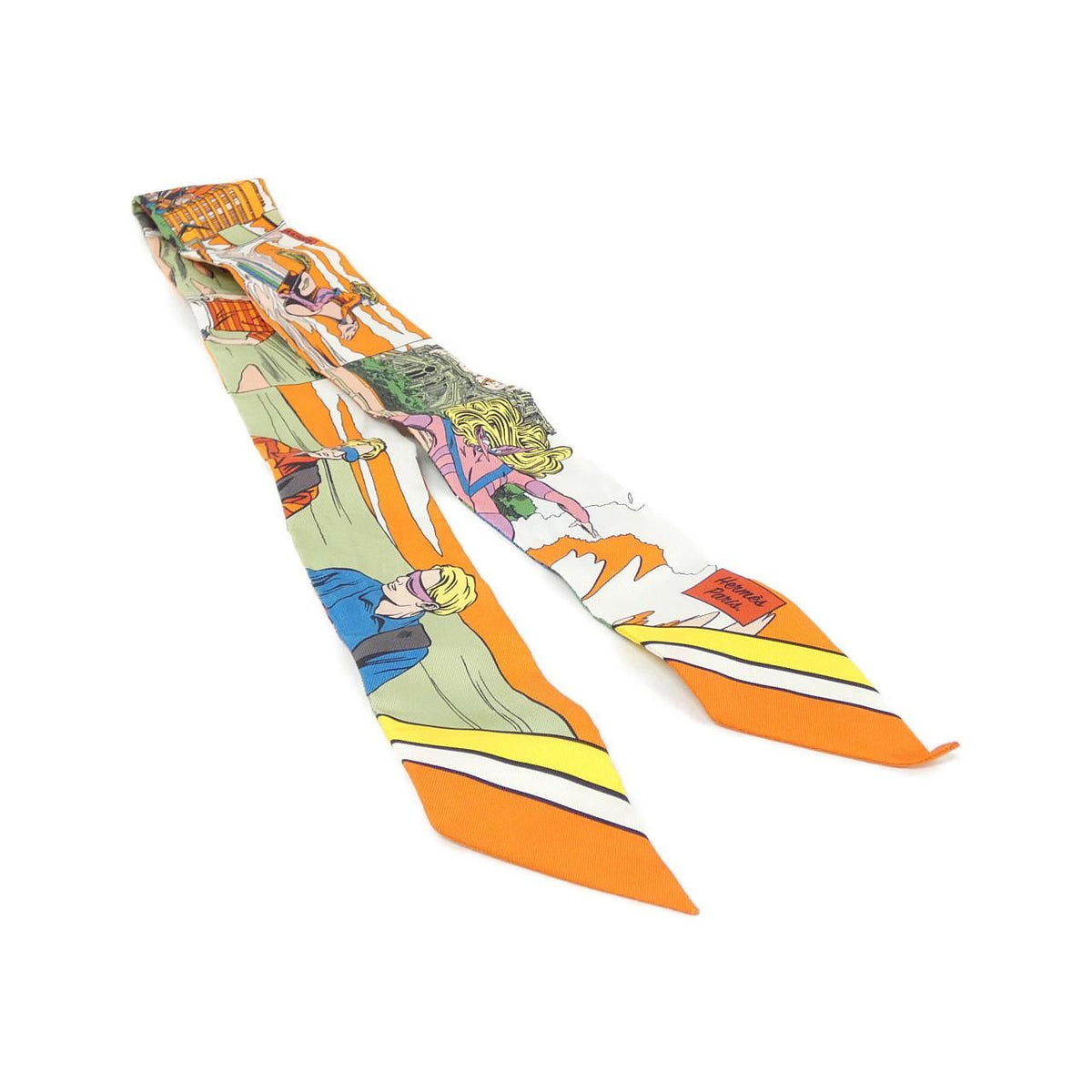 Hermes Wow Twilly Scarf