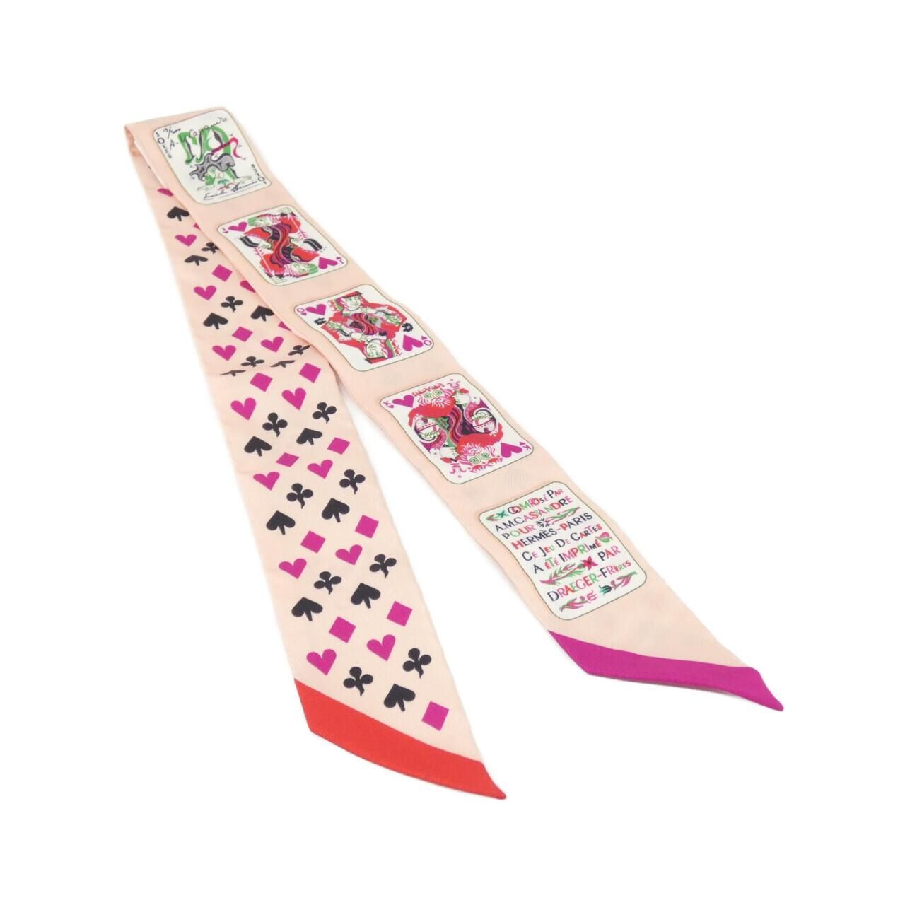 Hermes Jeu de Cartes Twilly Scarf