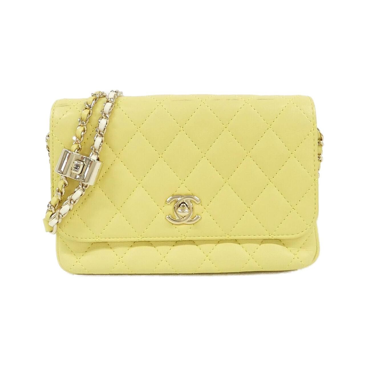 Chanel Shoulder Bag Yellow