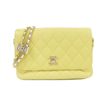 Chanel Shoulder Bag Yellow