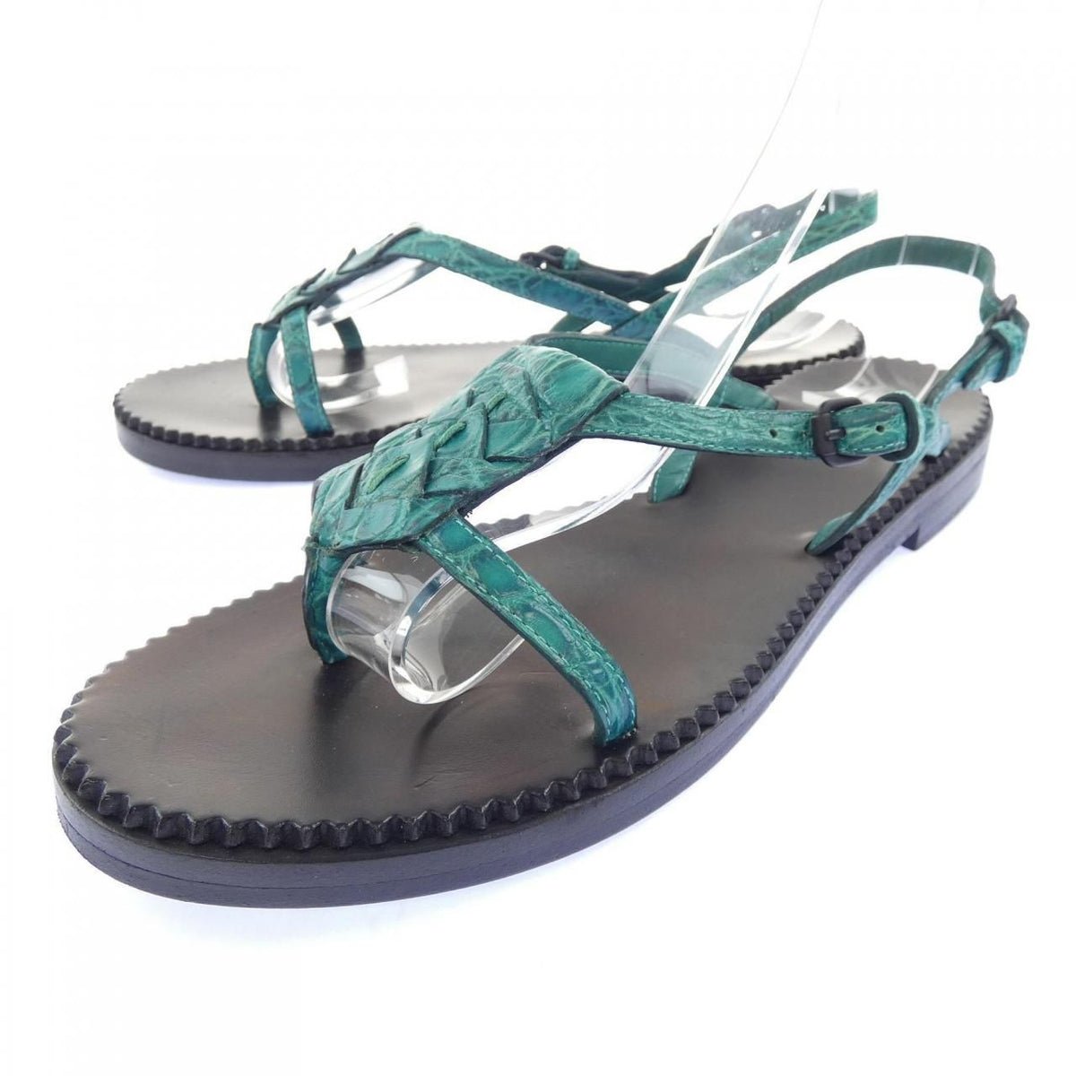 Bottega Veneta Sandals Green — view 3