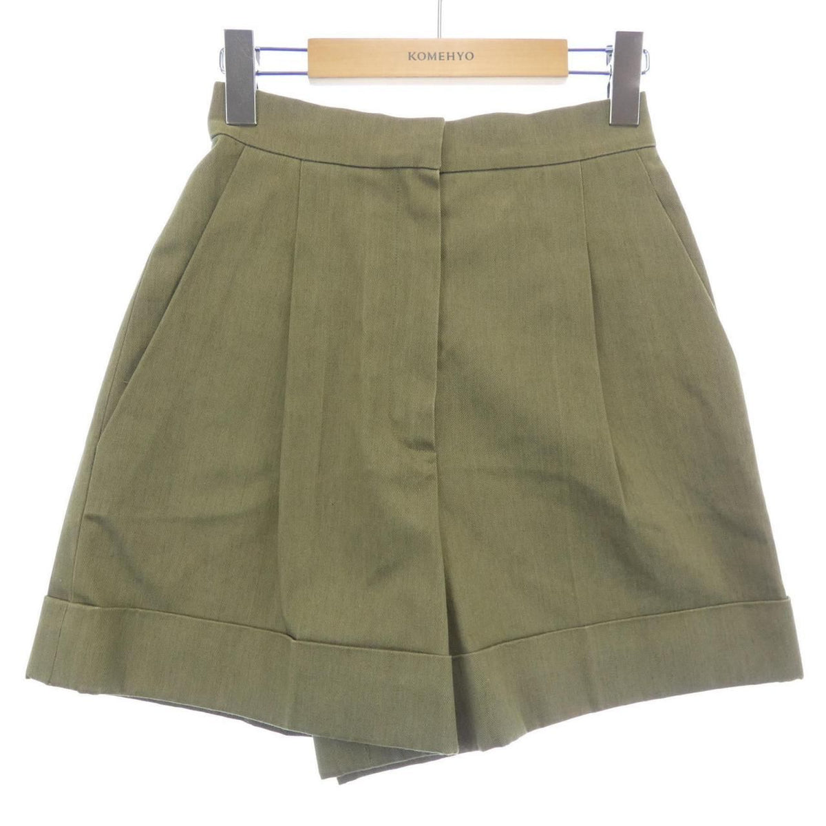 Chanel Shorts Khaki