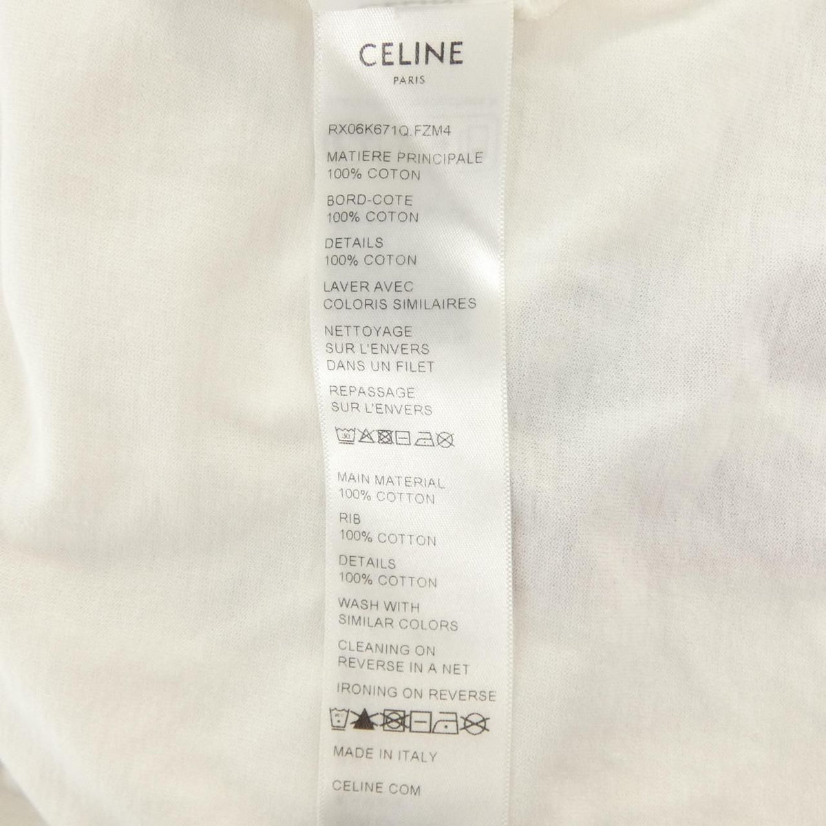 Celine T-Shirt White — view 3