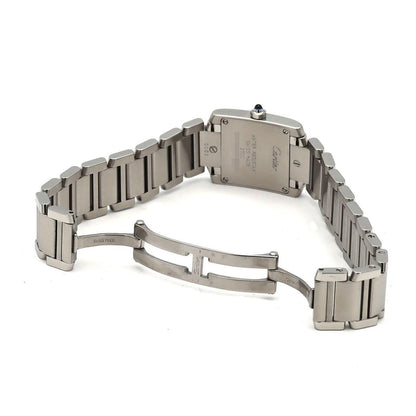 Cartier Tank Francaise SM SS Quartz Watch — view 6