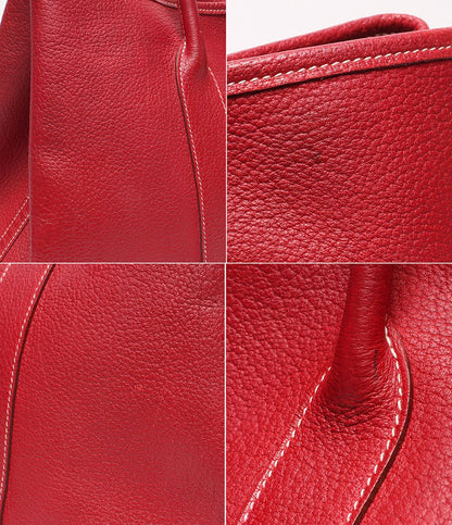 Hermes Tote Bag Silver Garden Party PM — view 7