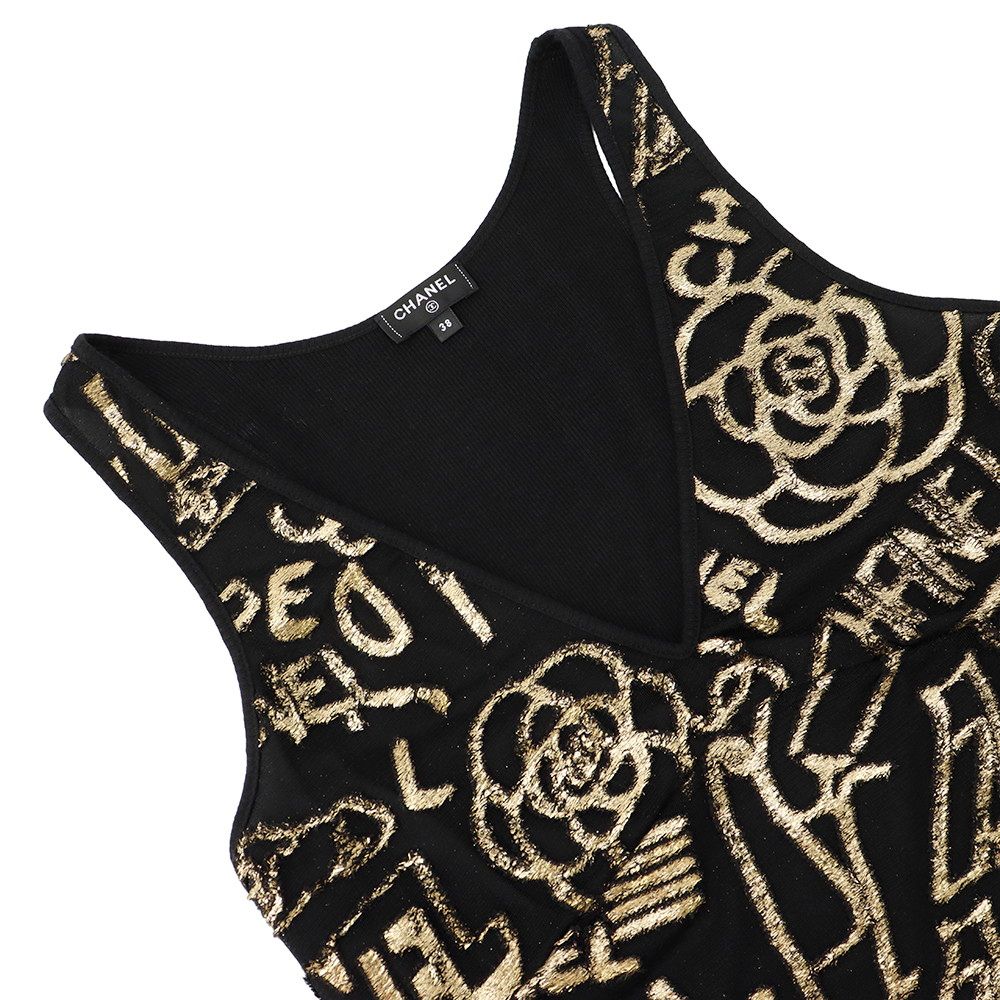 Chanel Tank Top Egypt Collection 38 Top Black — view 3