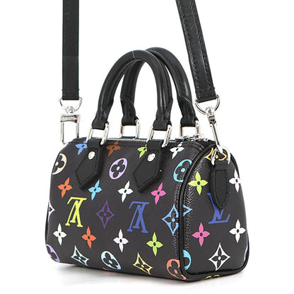 Louis Vuitton Handbag Monogram Multicolor LV TM Nano Speedy 2-Way Takashi — view 2