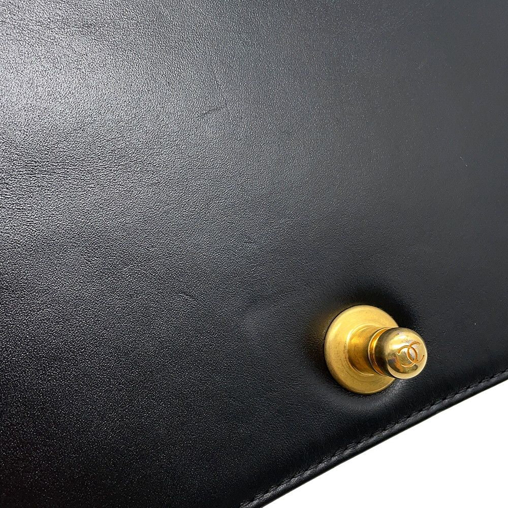 Chanel Chain Shoulder Bag Boy Black — view 7