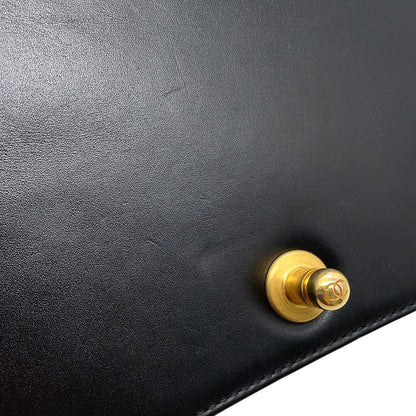 Chanel Chain Shoulder Bag Boy Black — view 7