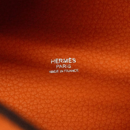 Hermes Handbag Picotin 18 Lock Taurillon Orange Silver — view 5
