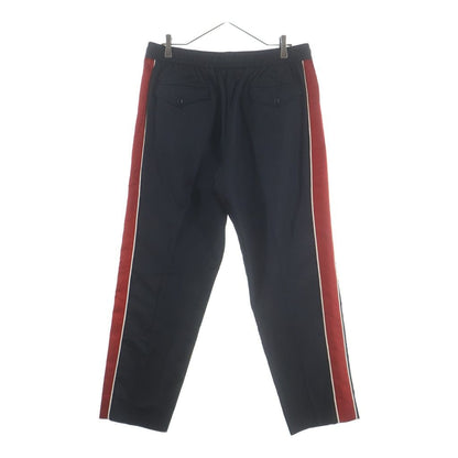 Gucci Side Line Silk Blend Rayon Track Pants Black — view 2