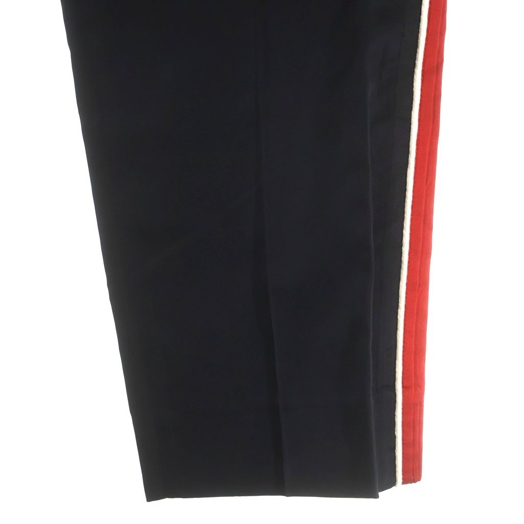 Gucci Side Line Silk Blend Rayon Track Pants Black — view 5