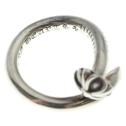Chrome Hearts Nail Crsball Cross Ball Ring Silver — view 6