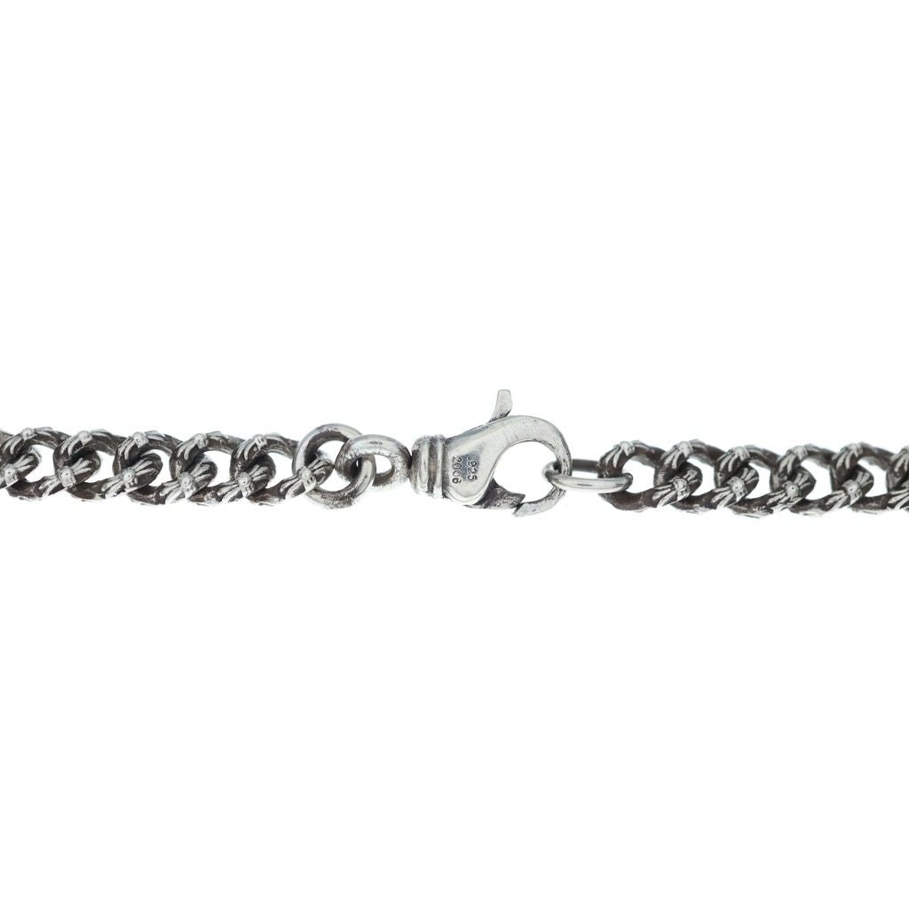 Chrome Hearts Mini Extra Fancy Mini Silver Necklace — view 5