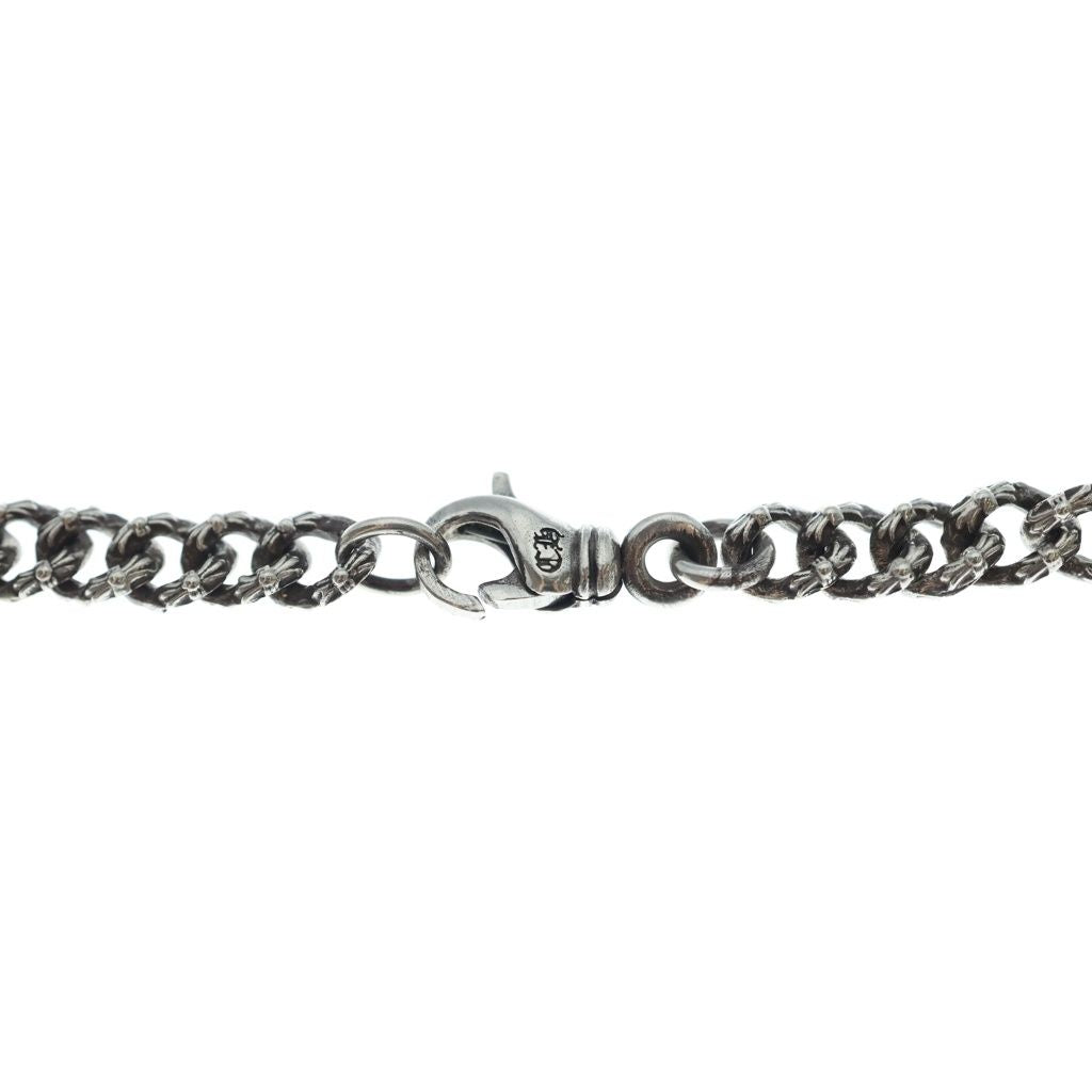 Chrome Hearts Mini Extra Fancy Mini Silver Necklace — view 4