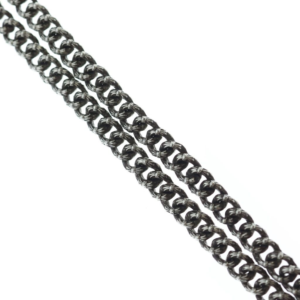 Chrome Hearts Mini Extra Fancy Mini Silver Necklace — view 3