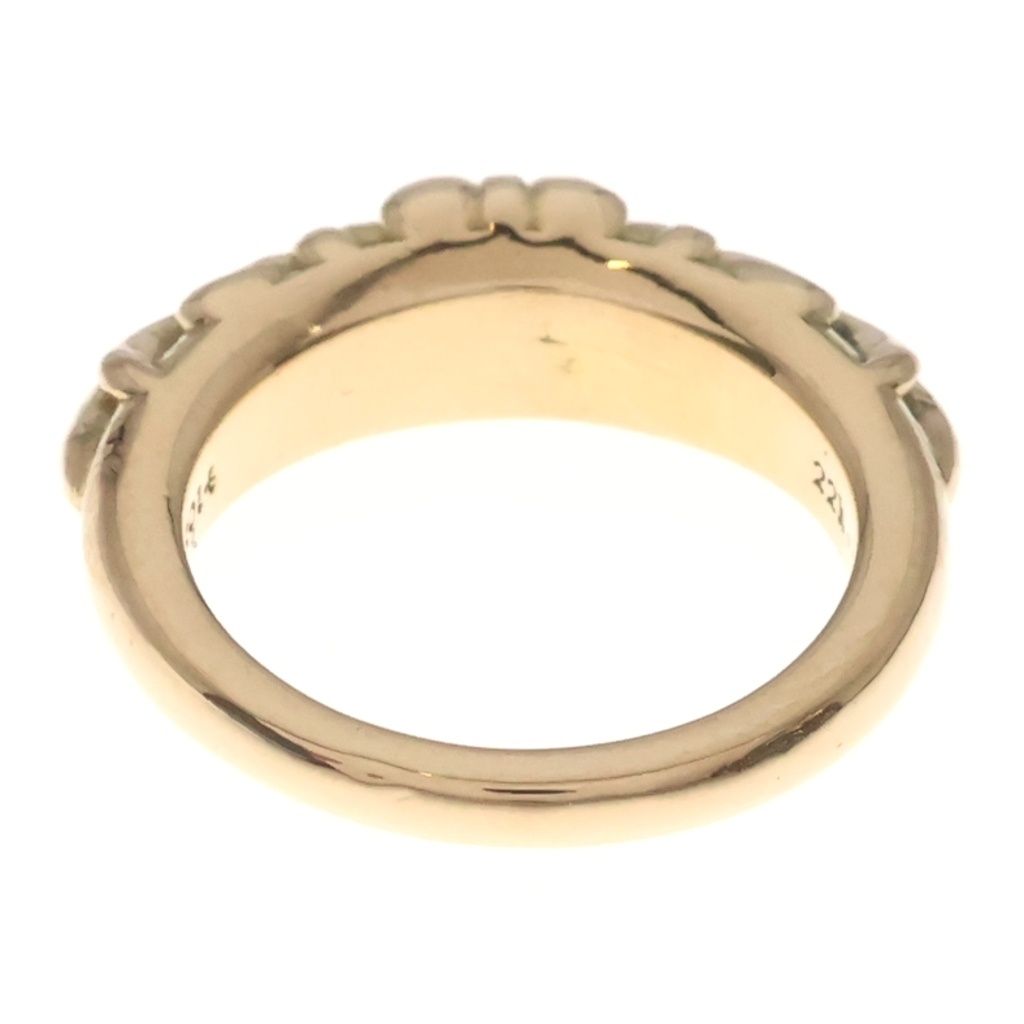 Chrome Hearts 22K Babyclsc Baby Classic Floral Cross Gold Ring — view 2