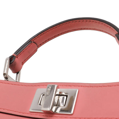 Fendi Peekaboo ISeeU Petit Mini Bag 2-Way Padding Nappa Leather Pink — view 5