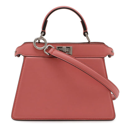 Fendi Peekaboo ISeeU Petit Mini Bag 2-Way Padding Nappa Leather Pink