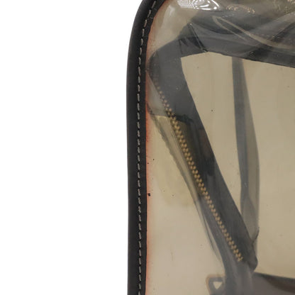 Loewe Amazona 36 Anagram Tote Bag Vinyl Leather Clear Black Gold — view 4