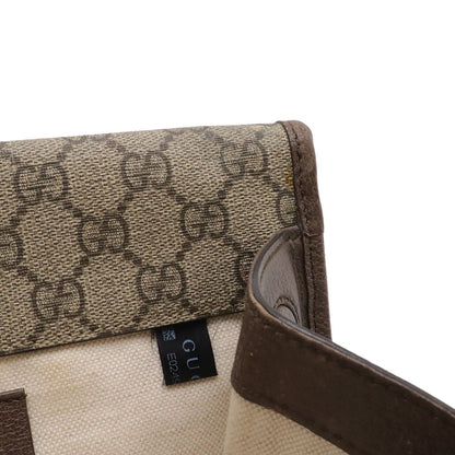 Gucci Neo Vintage GG Supreme Small Messenger Bag Tiger Head Leather Beige — view 8
