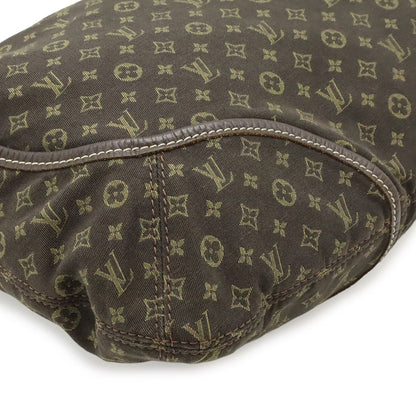 Louis Vuitton Monogram Mini Lin Manon MM Shoulder Bag Semi Ebene Brown — view 3