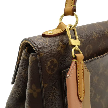 Louis Vuitton Monogram Cluny Mm 2-Way Shoulder Bag Sesame Salmon Pink — view 5
