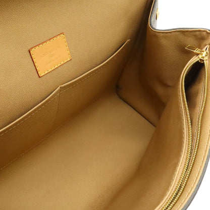 Louis Vuitton Monogram Cluny Mm 2-Way Shoulder Bag Sesame Salmon Pink — view 8