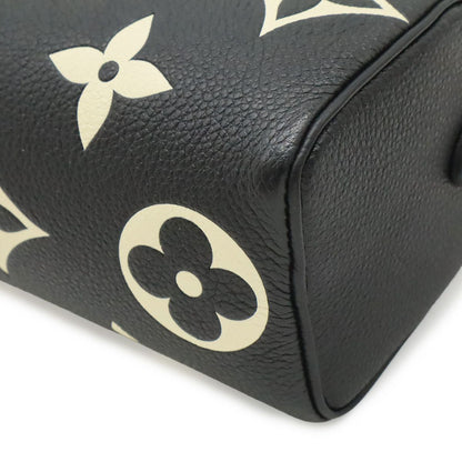 Louis Vuitton Monogram Empreinte Nano Speedy Mini Bag 2-Way Bicolor Black — view 3