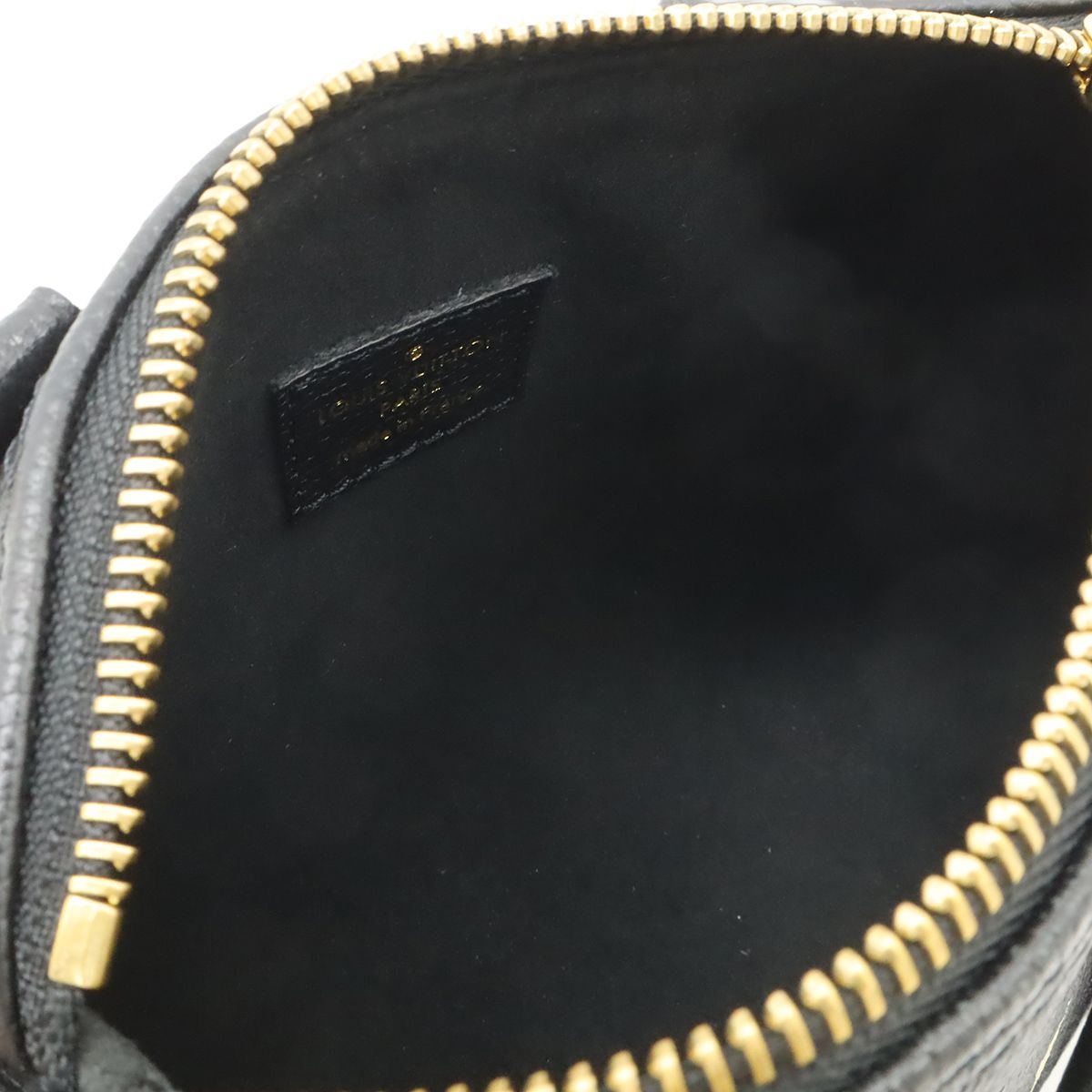 Louis Vuitton Monogram Empreinte Nano Speedy Mini Bag 2-Way Bicolor Black — view 6