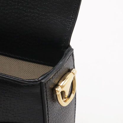 Gucci Adidas Collaboration Horsebit 1955 Mini Shoulder Bag 2-Way Clutch Leather — view 8
