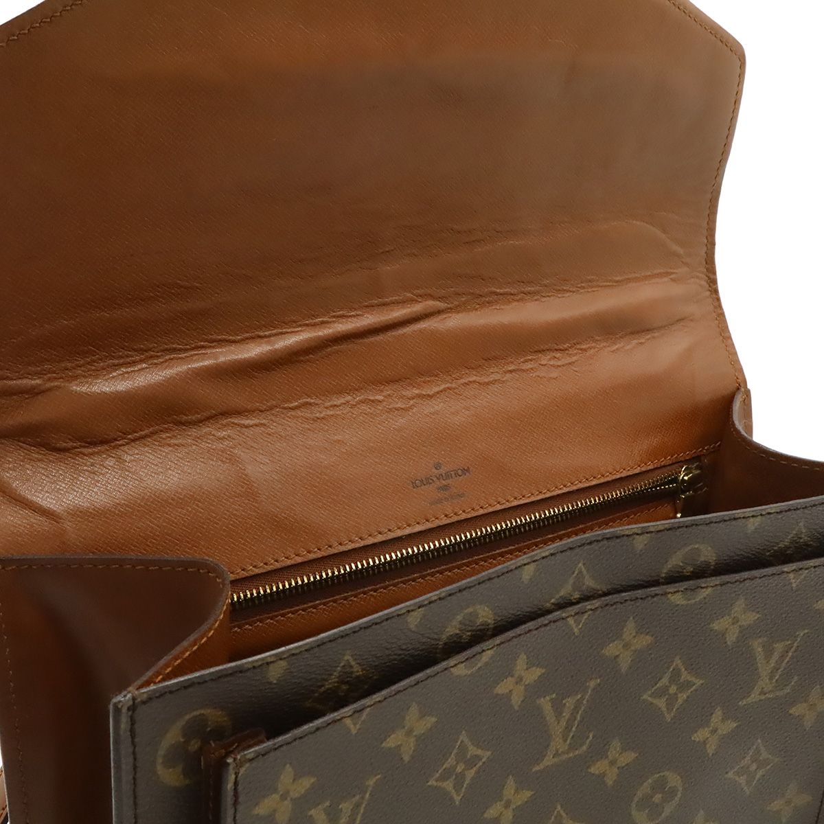 Louis Vuitton Monogram Monceau 28 Second Business 2-Way Shoulder Bag Crossbody — view 7