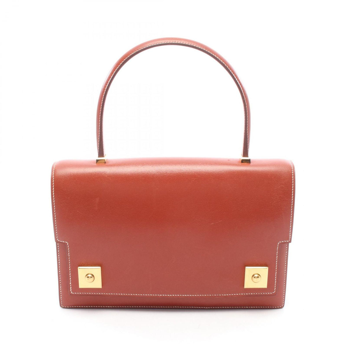 Hermes Handbag Piano Brick Calfskin