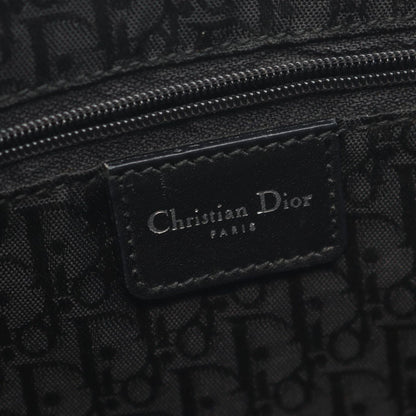 Dior Shoulder Bag Mesh Hobo Black Leather — view 4
