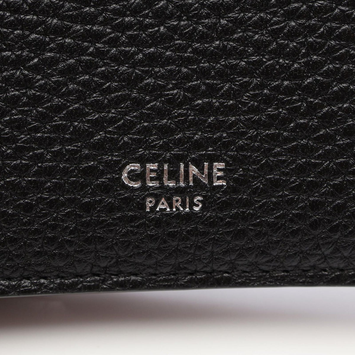 Celine Bifold Wallet Compact Leather Card Case — view 5