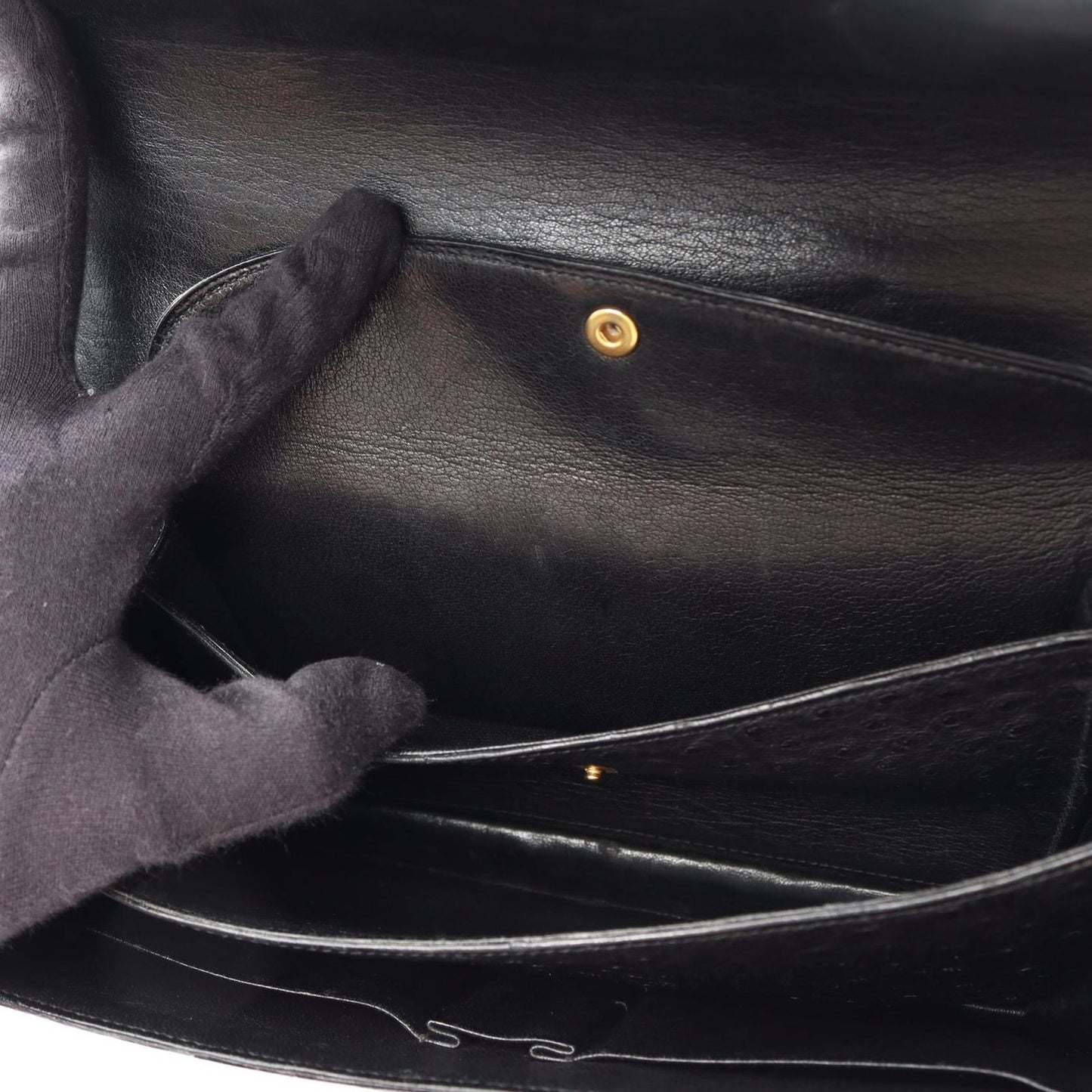 Hermes Handbag Piano 25 Black — view 7