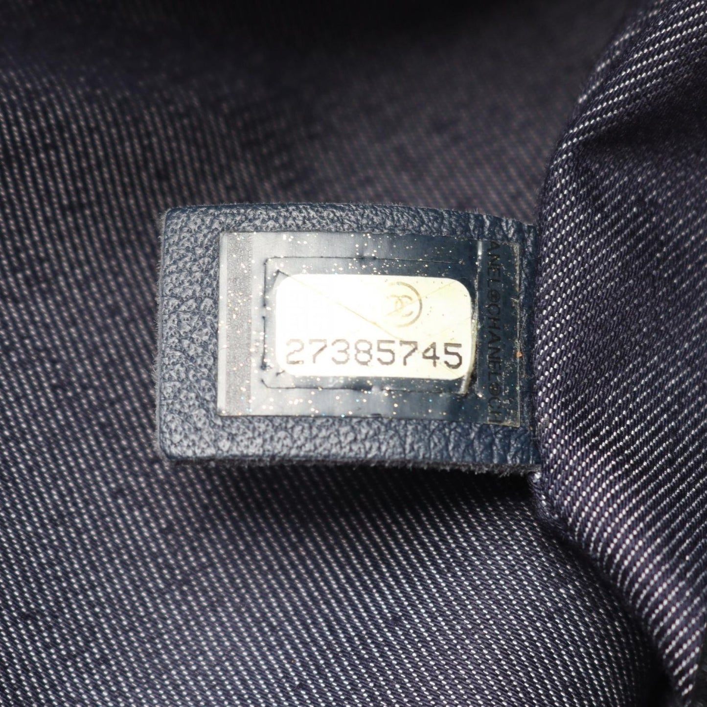 Chanel Backpack CC Logo Chain Black Lambskin CC Small — view 5
