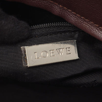 Loewe Handbag Amazona 28 Brown Leather — view 4