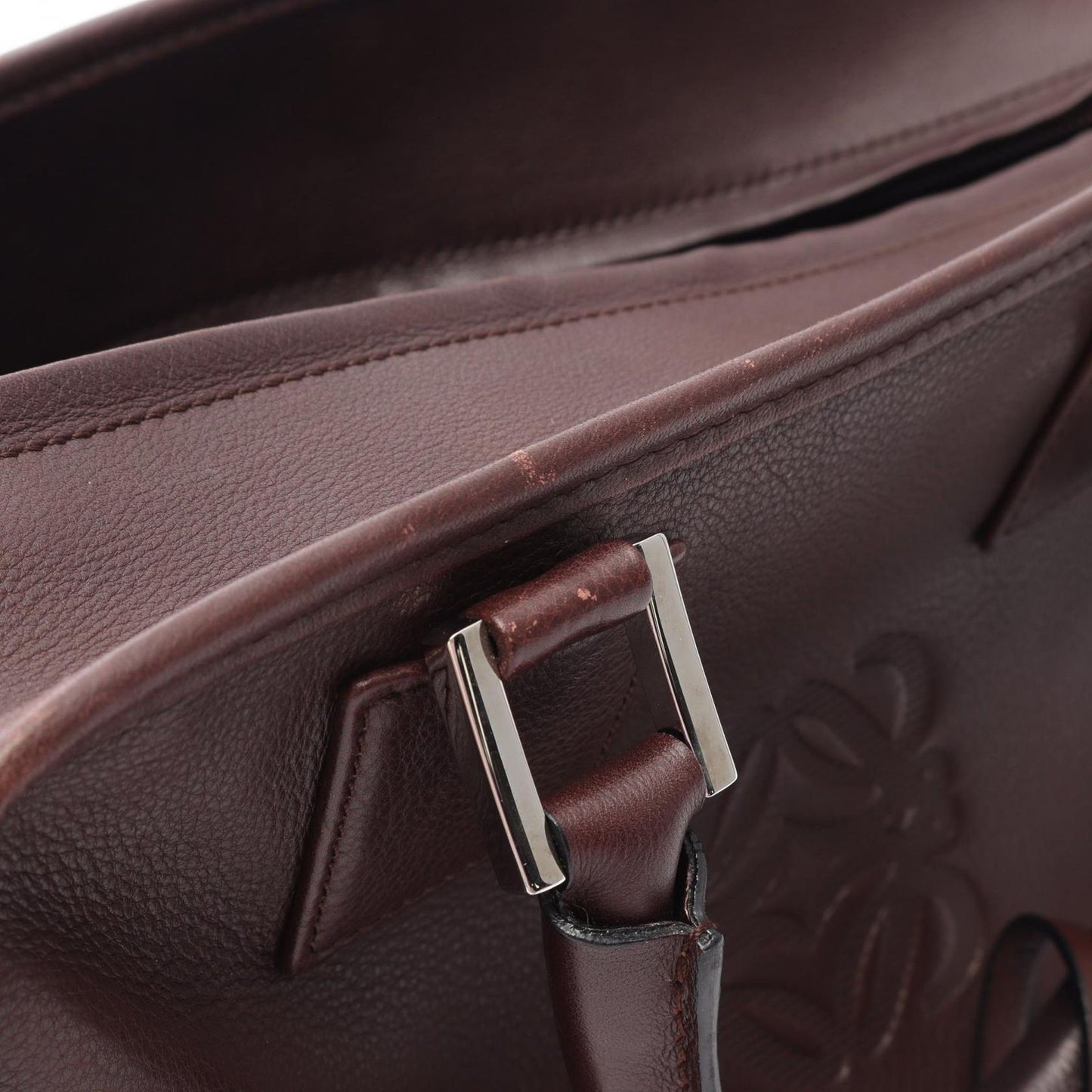 Loewe Handbag Amazona 28 Brown Leather — view 6