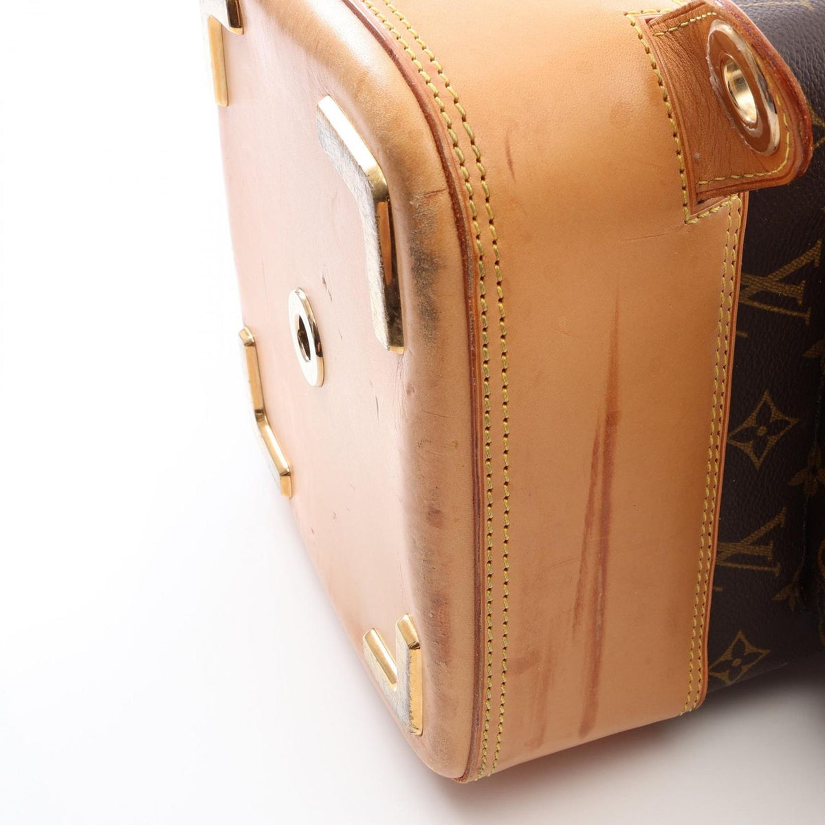 Louis Vuitton Sac Golf Caddy Bag Club Case Canvas Leather — view 7
