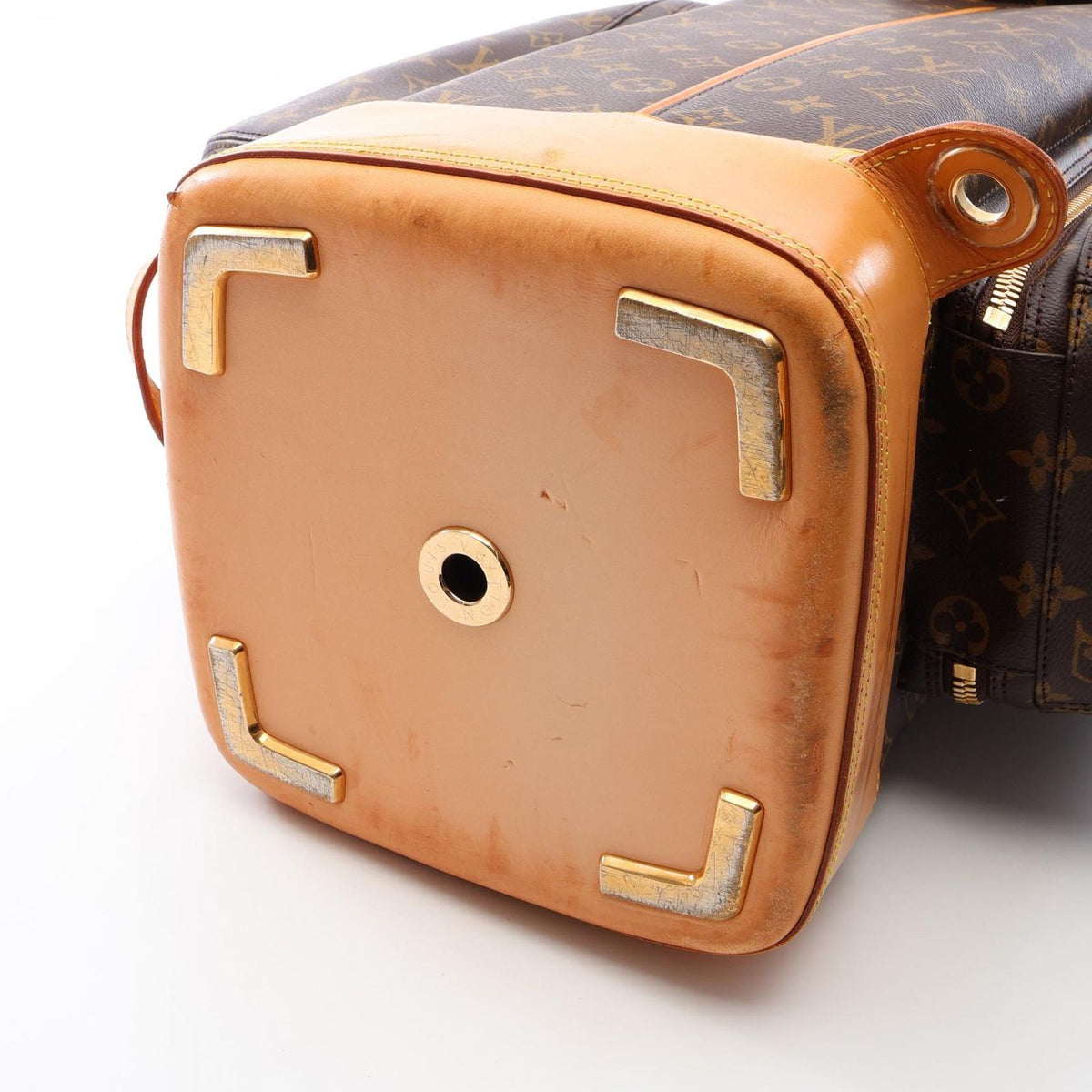 Louis Vuitton Sac Golf Caddy Bag Club Case Canvas Leather — view 6