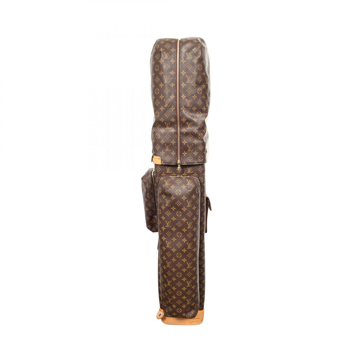 Louis Vuitton Sac Golf Caddy Bag Club Case Canvas Leather