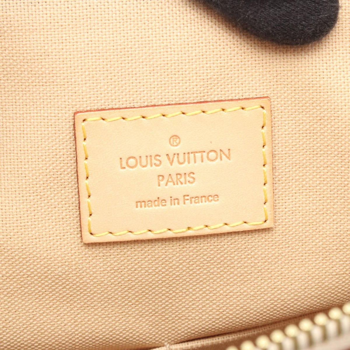 Louis Vuitton Shoulder Bag Siracusa MM Canvas Leather — view 4